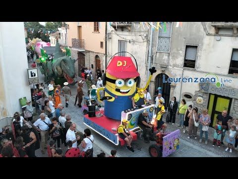 immagine di anteprima del video: Video Carnevale Estivo 2023 Laurenzana 17 agosto 2023