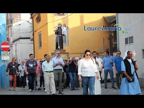 immagine di anteprima del video: Video festa Sant'Antonio da Padova 2025 Laurenzana 13 giugno 2025