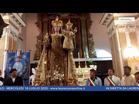immagine di anteprima del video: Video diretta streaming processione festa patronale Beata...