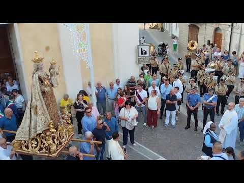 immagine di anteprima del video: Video uscita statua Beata Vergine del Carmelo festa di...